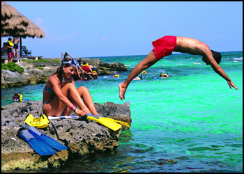 Snorkeling at Xpu Ha Palace